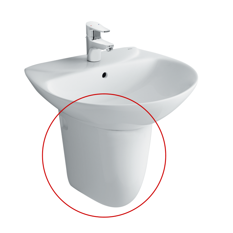Chân chậu lavabo lửng INAX L-288VC (L288VC)